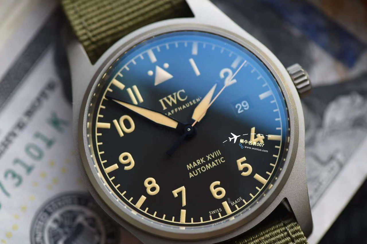 V7 Factory  IWC 飞行员 MARK XVII 钛壳一比一超A复刻手表IW327006 wrist watch  / WG607