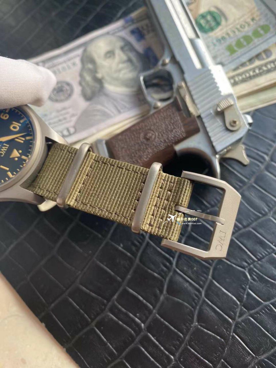 【 Video analysis 】V7 Factory  IWC 钛 MARK XVII IW327006 搭配nota watchband  超A高仿复刻手表 / WG619