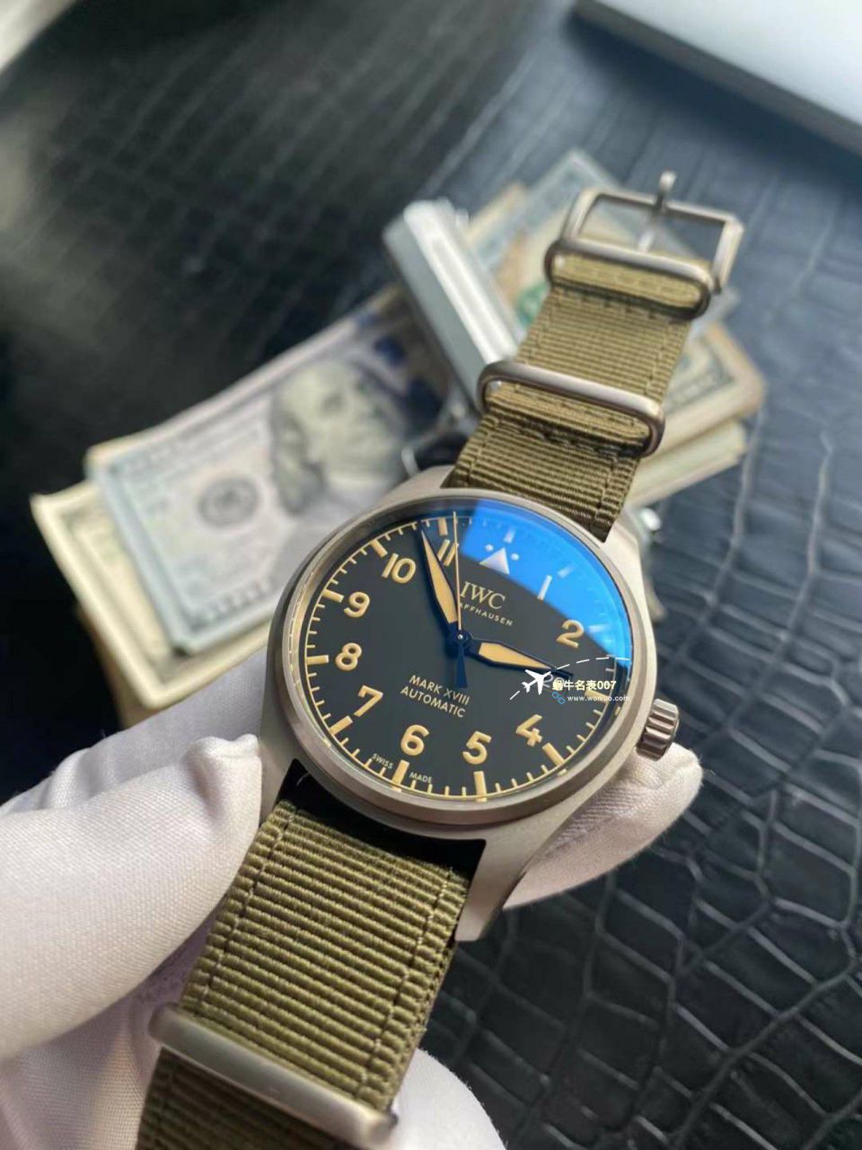 【 Video analysis 】V7 Factory  IWC 钛 MARK XVII IW327006 搭配nota watchband  超A高仿复刻手表 / WG619