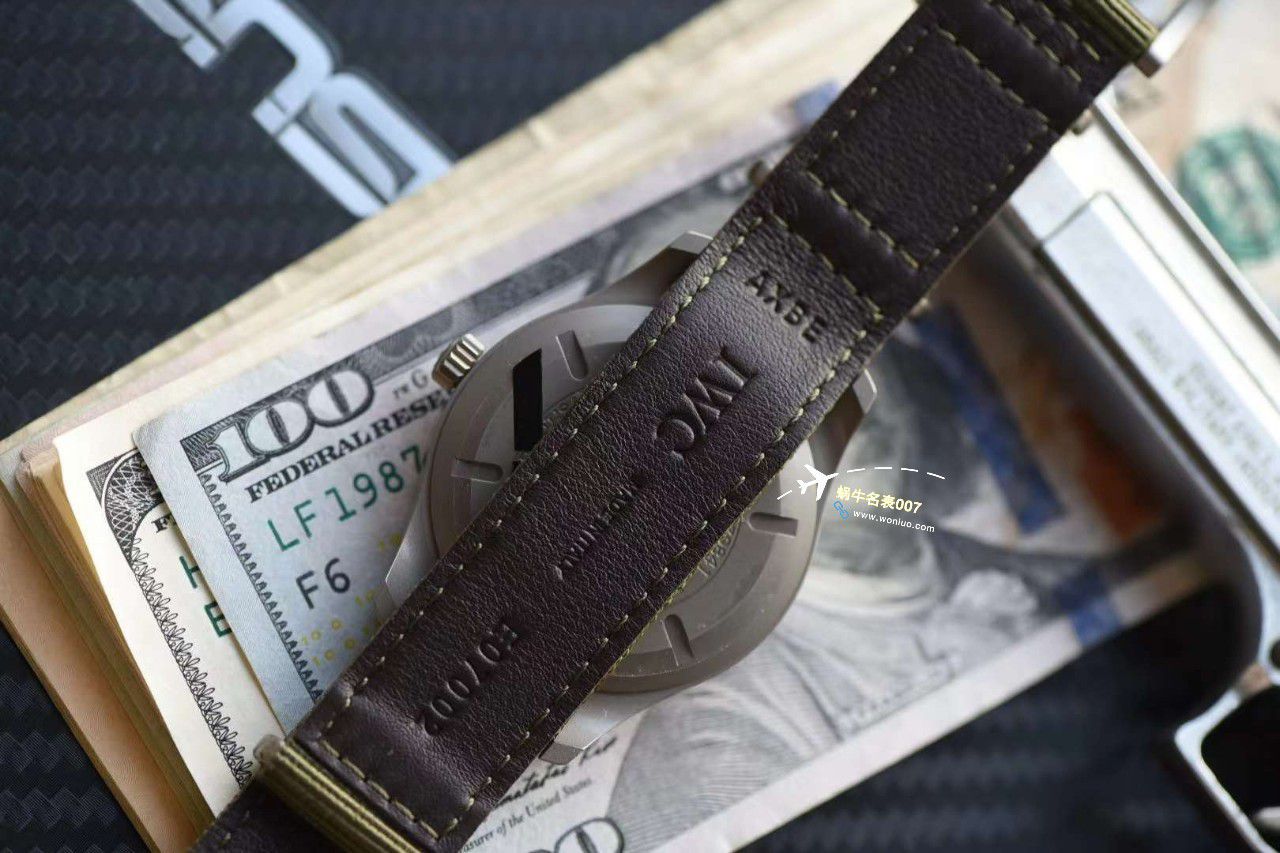 【 Video analysis 】V7 Factory  IWC 钛 MARK XVII IW327006 搭配nota watchband  超A高仿复刻手表 / WG619