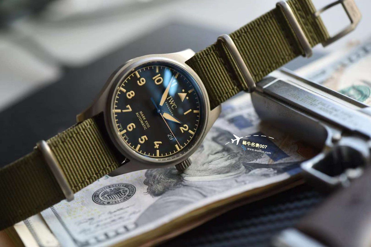 【 Video analysis 】V7 Factory  IWC 钛 MARK XVII IW327006 搭配nota watchband  超A高仿复刻手表 / WG619