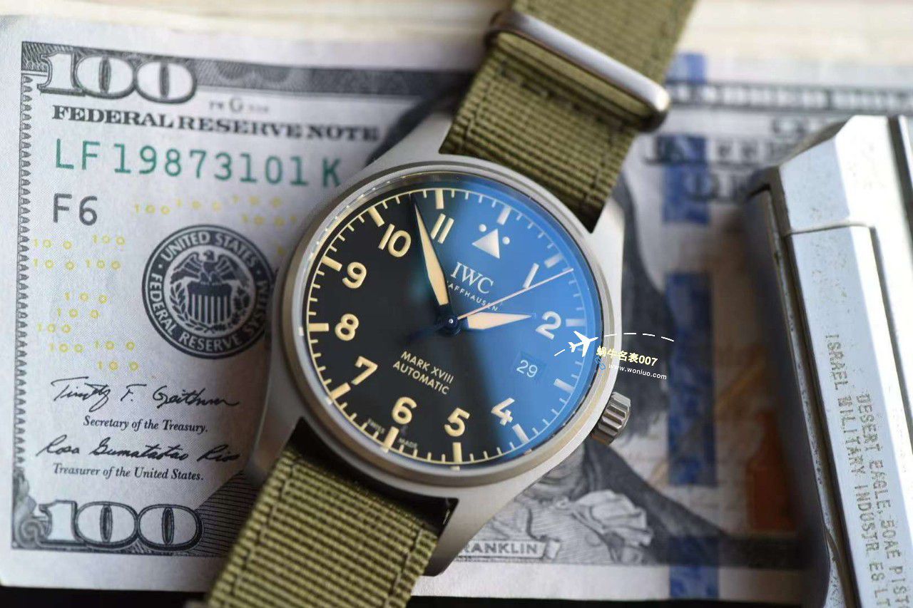 【 Video analysis 】V7 Factory  IWC 钛 MARK XVII IW327006 搭配nota watchband  超A高仿复刻手表 / WG619