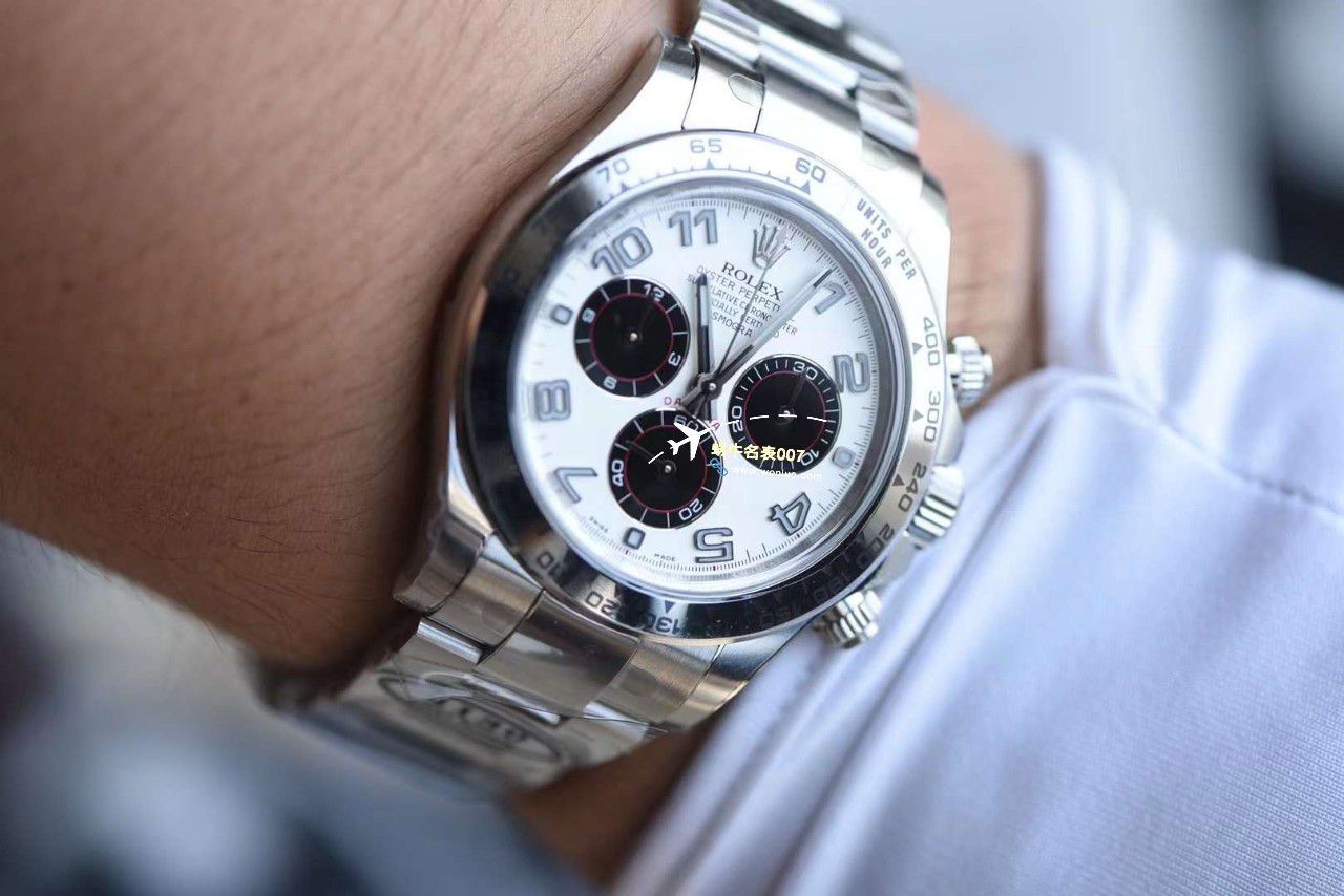 Clean Factory  Rolex 宇宙计时 Ditongna 白金4130 Movement 手表 / R797