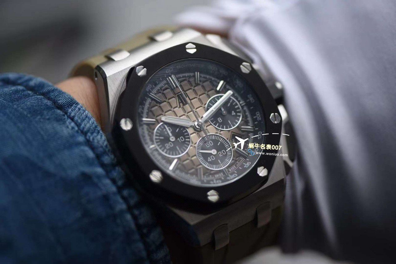 【 Video analysis 】APF Factory Audemars Piguet  Royal Oak Offshore  top 复刻高仿手表26420SO.OO.A600CA.01，26420TI.OO.A027CA.01 wrist watch  / AP268