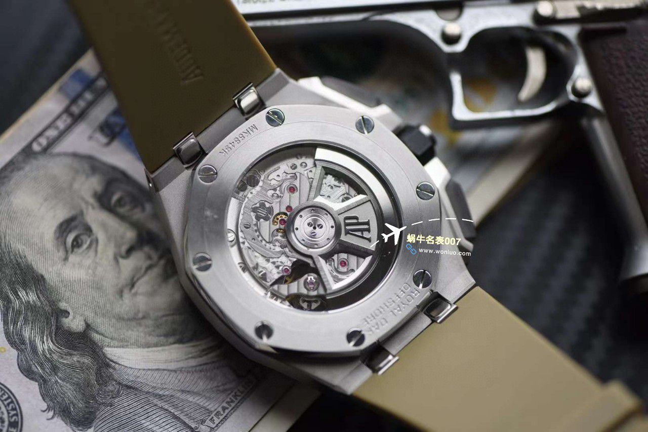 【 Video analysis 】APF Factory Audemars Piguet  Royal Oak Offshore  top 复刻高仿手表26420SO.OO.A600CA.01，26420TI.OO.A027CA.01 wrist watch  / AP268