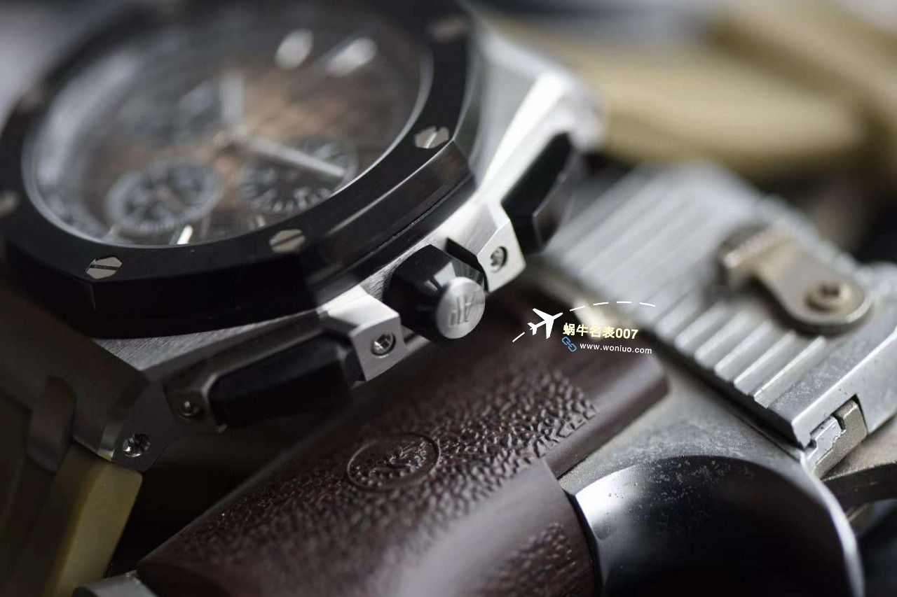 【 Video analysis 】APF Factory Audemars Piguet  Royal Oak Offshore  top 复刻高仿手表26420SO.OO.A600CA.01，26420TI.OO.A027CA.01 wrist watch  / AP268