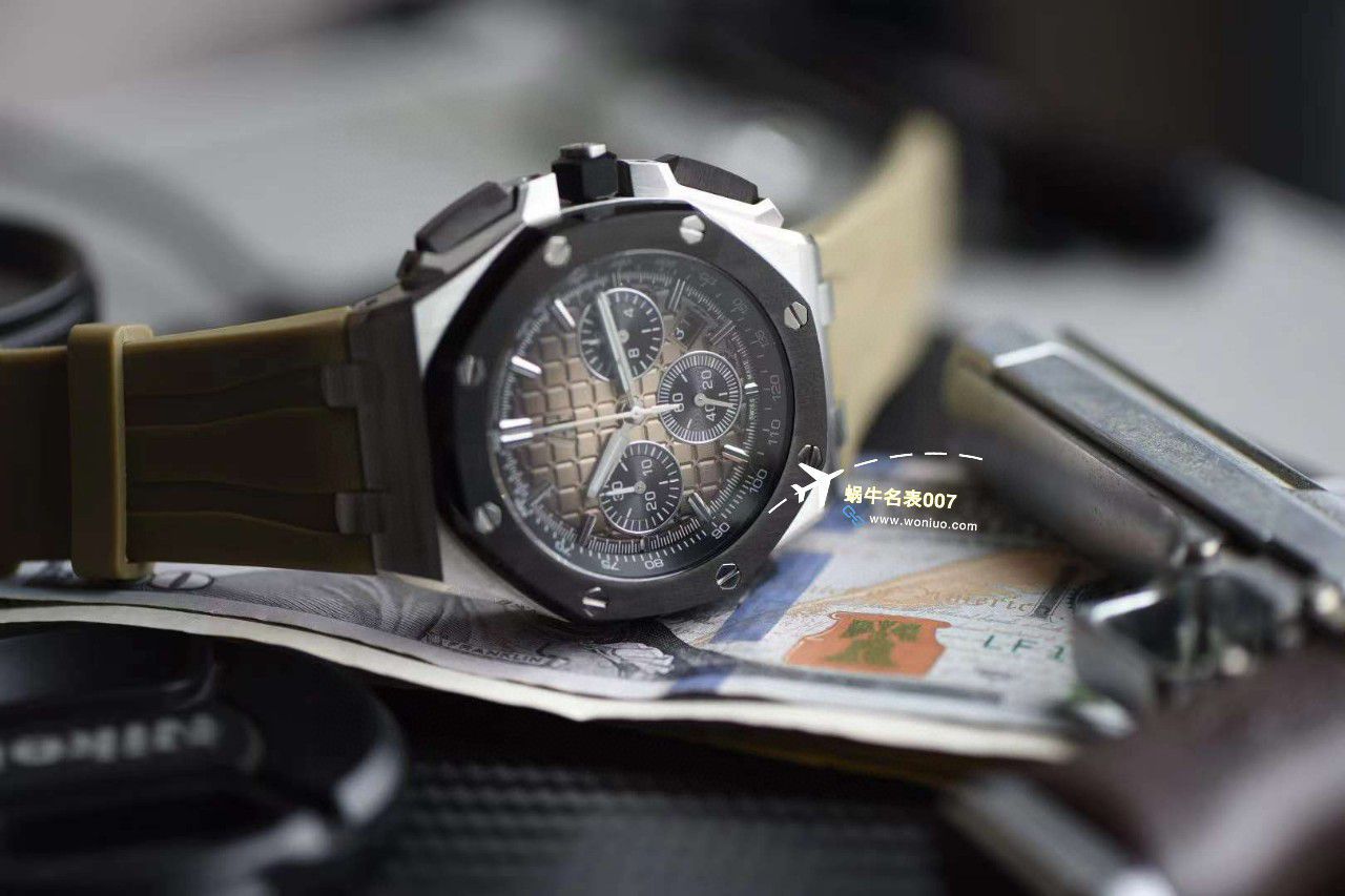 【 Video analysis 】APF Factory Audemars Piguet  Royal Oak Offshore  top 复刻高仿手表26420SO.OO.A600CA.01，26420TI.OO.A027CA.01 wrist watch  / AP268