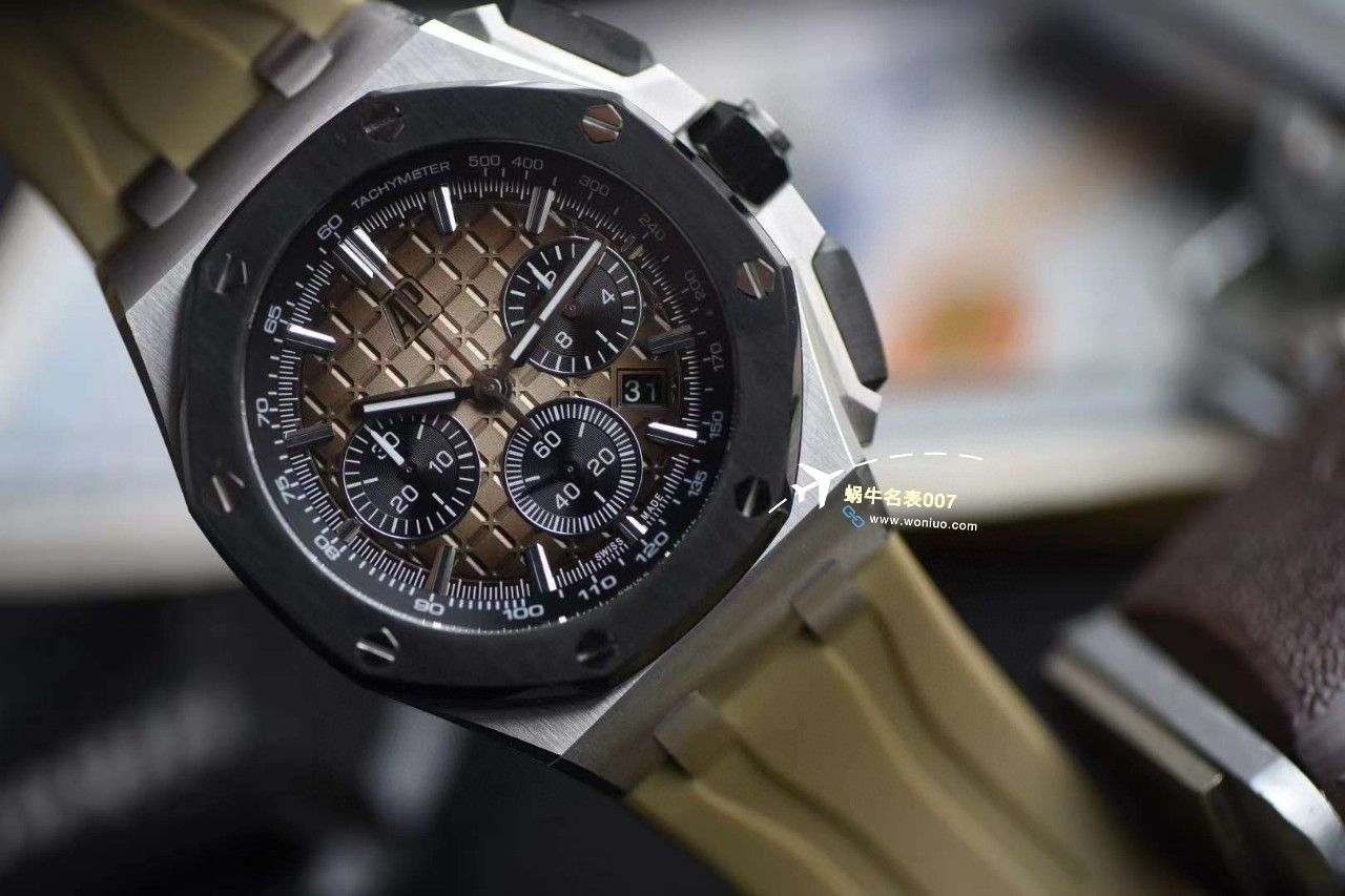 【 Video analysis 】APF Factory Audemars Piguet  Royal Oak Offshore  top 复刻高仿手表26420SO.OO.A600CA.01，26420TI.OO.A027CA.01 wrist watch  / AP268