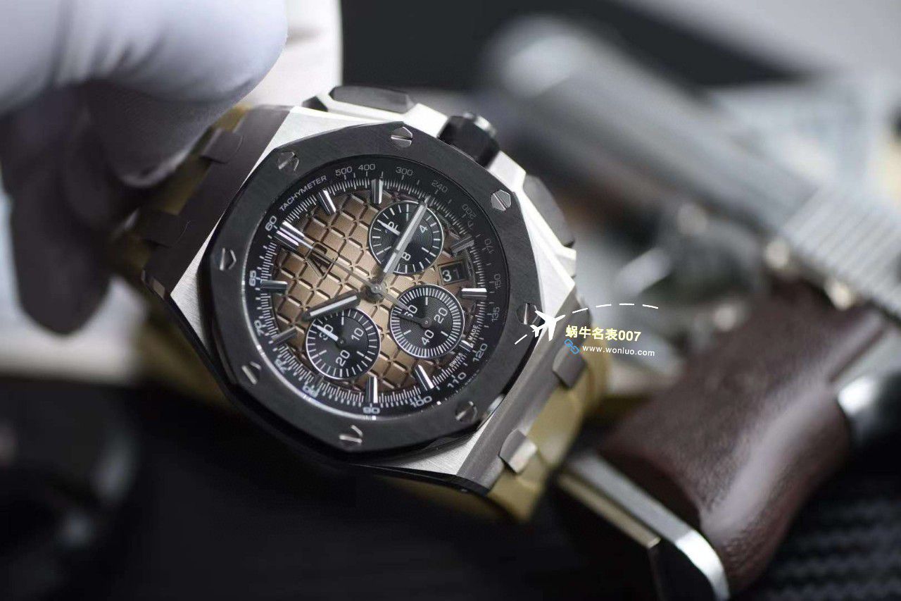 【 Video analysis 】APF Factory Audemars Piguet  Royal Oak Offshore  top 复刻高仿手表26420SO.OO.A600CA.01，26420TI.OO.A027CA.01 wrist watch  / AP268