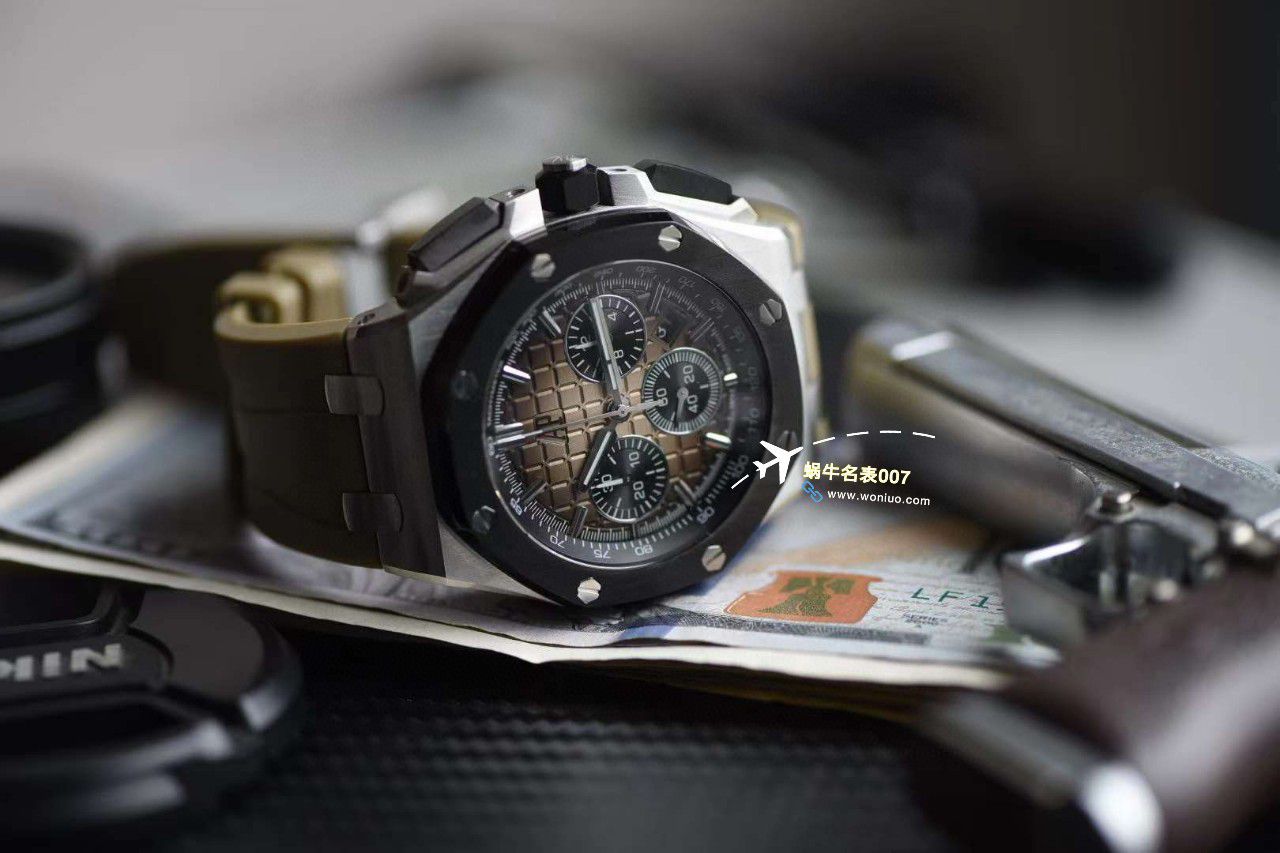 【 Video analysis 】APF Factory Audemars Piguet  Royal Oak Offshore  top 复刻高仿手表26420SO.OO.A600CA.01，26420TI.OO.A027CA.01 wrist watch  / AP268