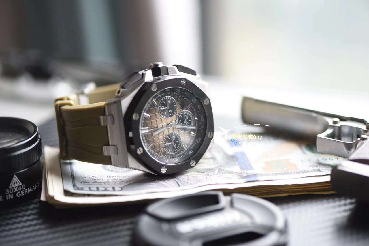 【 Video analysis 】APF Factory Audemars Piguet  Royal Oak Offshore  top 复刻高仿手表26420SO.OO.A600CA.01，26420TI.OO.A027CA.01 wrist watch  / AP268