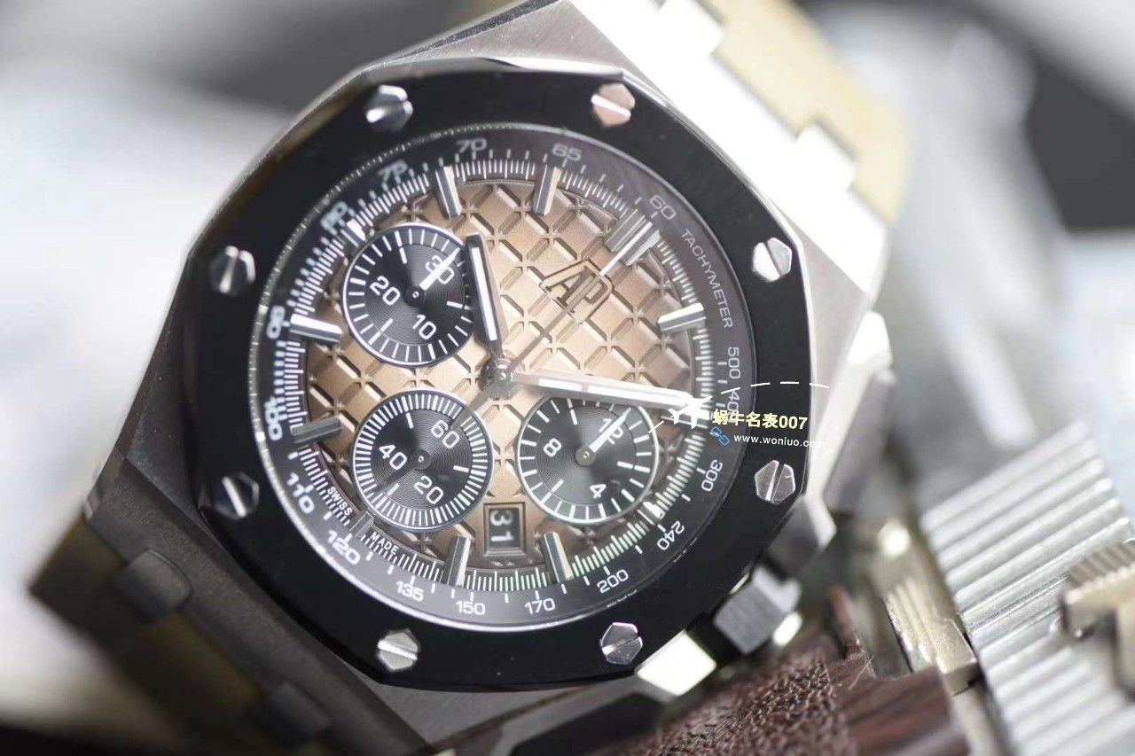 【 Video analysis 】APF Factory Audemars Piguet  Royal Oak Offshore  top 复刻高仿手表26420SO.OO.A600CA.01，26420TI.OO.A027CA.01 wrist watch  / AP268