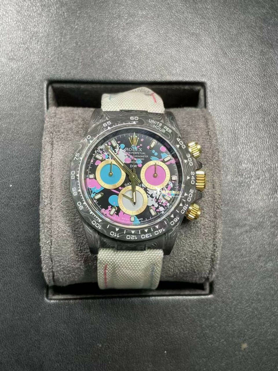  Video analysis N Factory 超级4130 Rolex  Ditongna DIW团队 carbon fiber  Ditongna  wrist watch  / R723