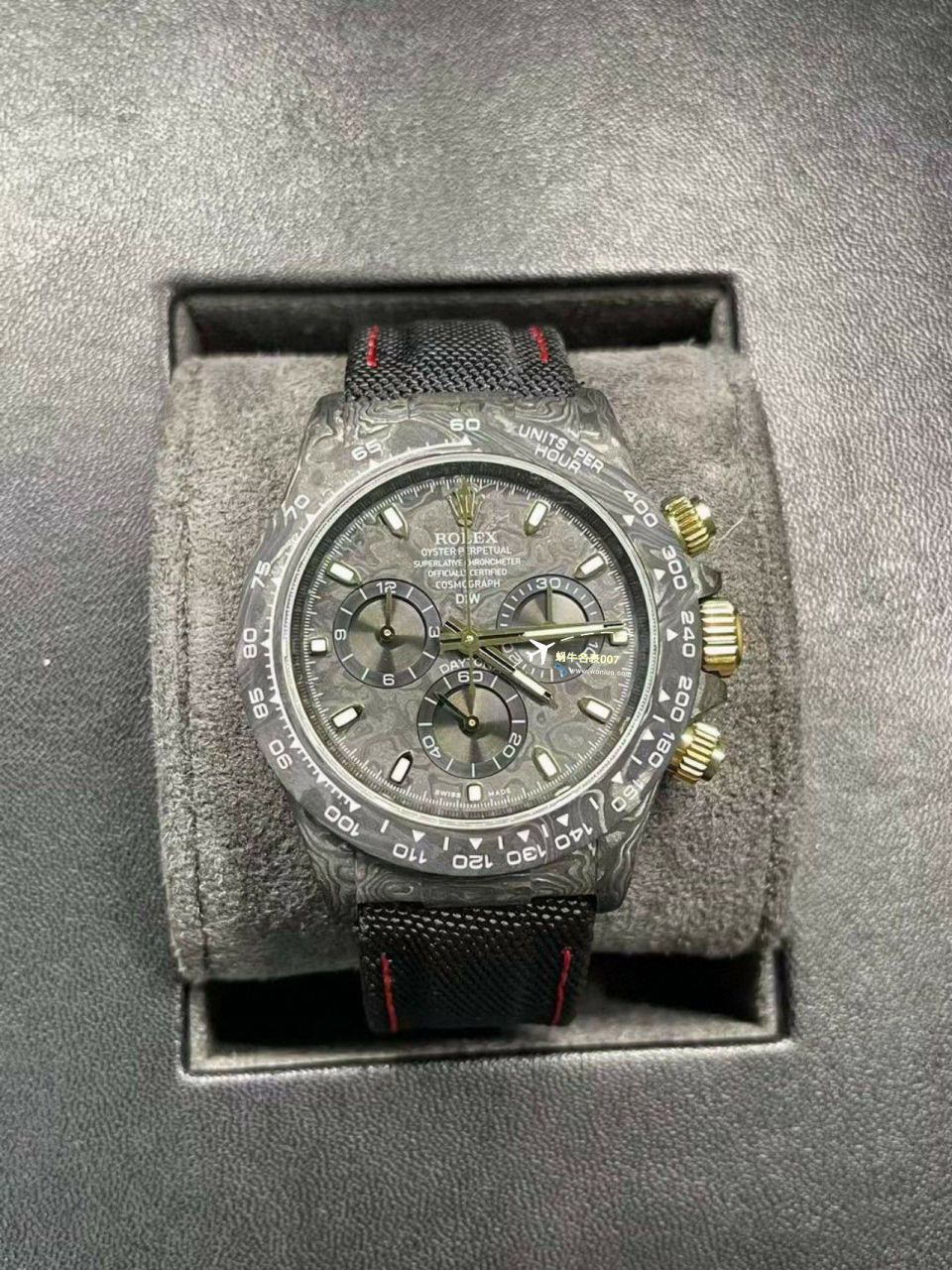  Video analysis N Factory 超级4130 Rolex  Ditongna DIW团队 carbon fiber  Ditongna  wrist watch  / R723