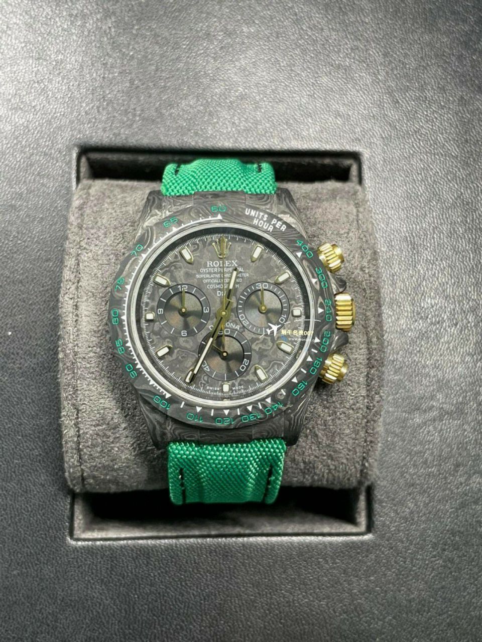 独家 Video analysis N Factory 超级 carbon fiber 4130 Ditongna 一比一复刻diw团队 copy customized 版 Ditongna  wrist watch  / R727