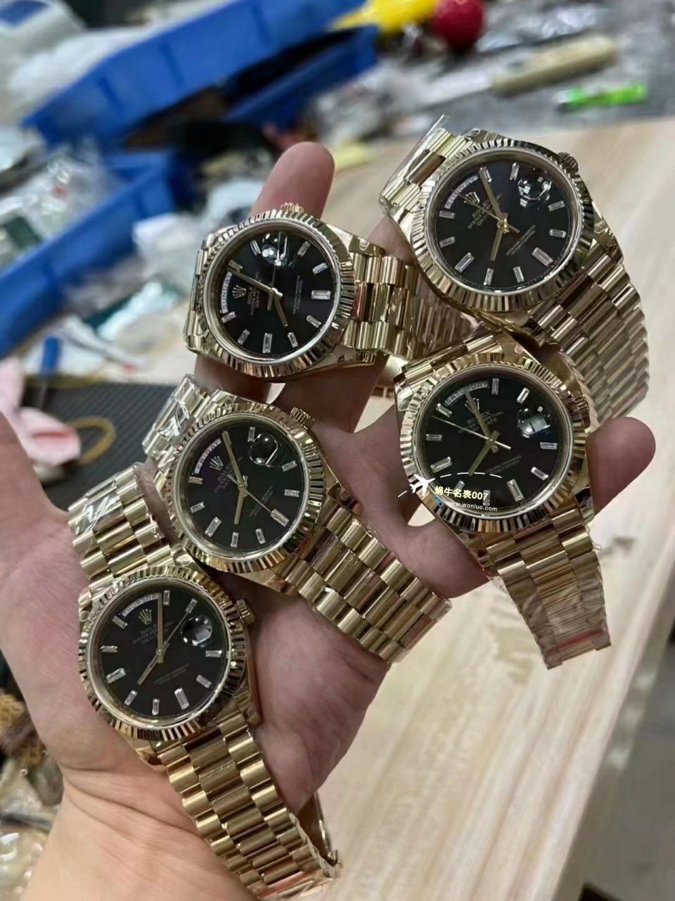 【 Video analysis 】GM Factory 黑冰糖 Adding weight 版 Rolex  Day-Date 型m228238-0004一比一复刻高仿手表 / R806