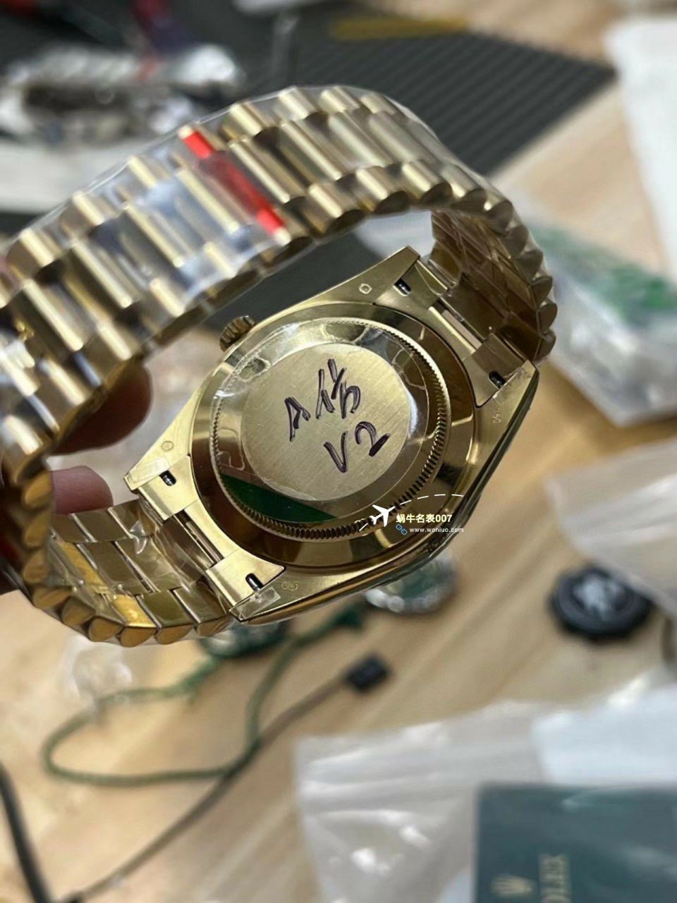【 Video analysis 】GM Factory 黑冰糖 Adding weight 版 Rolex  Day-Date 型m228238-0004一比一复刻高仿手表 / R806