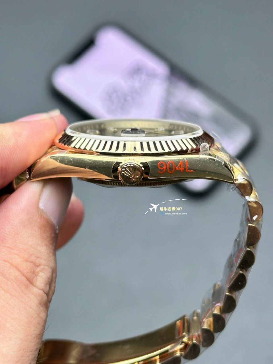 【 Video analysis 】GM Factory 黑冰糖 Adding weight 版 Rolex  Day-Date 型m228238-0004一比一复刻高仿手表 / R806
