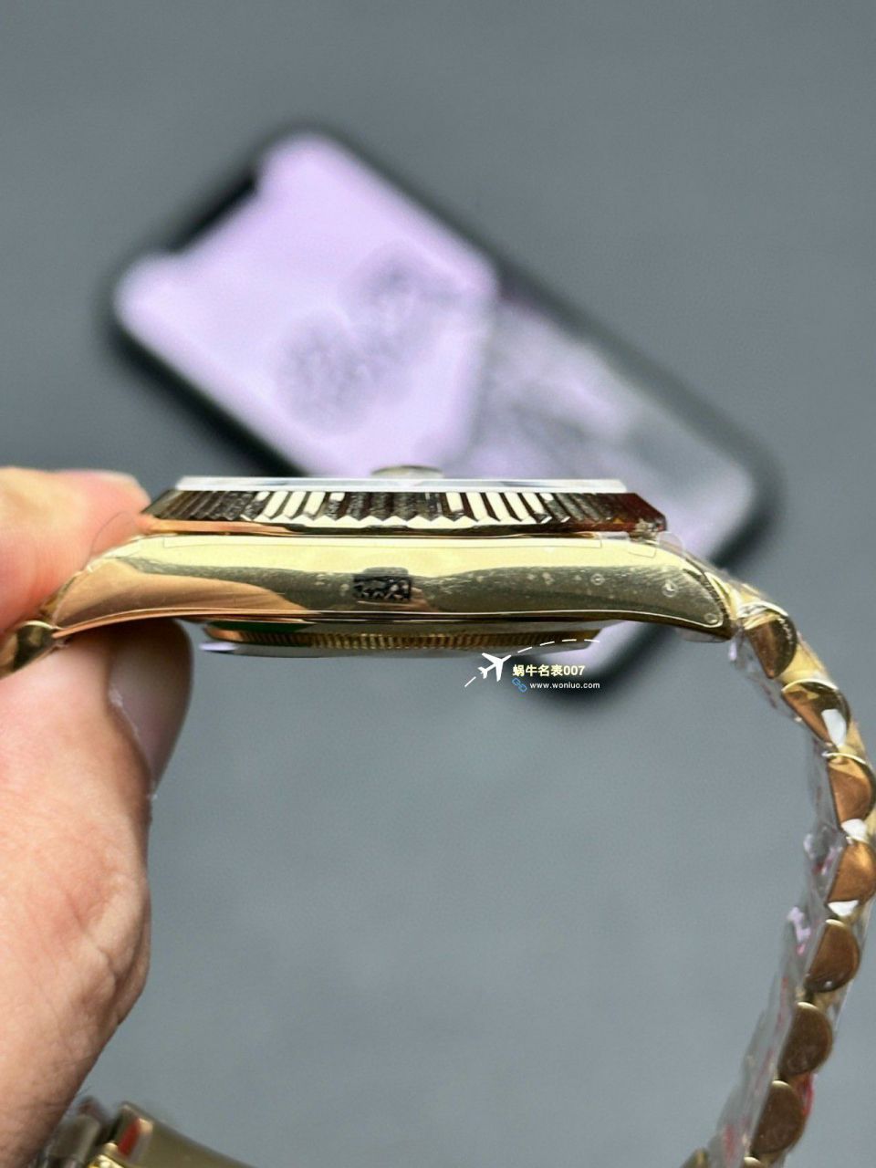 【 Video analysis 】GM Factory 黑冰糖 Adding weight 版 Rolex  Day-Date 型m228238-0004一比一复刻高仿手表 / R806