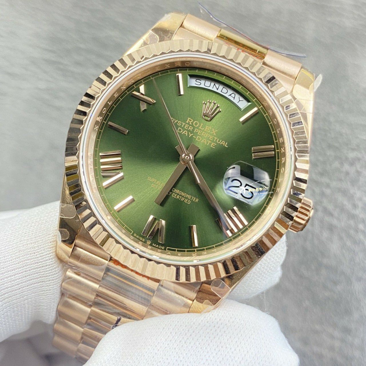 【 Video analysis 】GM Factory 黑冰糖 Adding weight 版 Rolex  Day-Date 型m228238-0004一比一复刻高仿手表 / R806