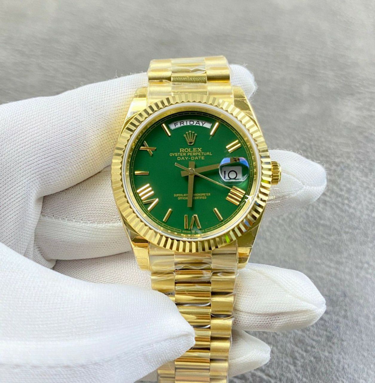 【 Video analysis 】GM Factory 黑冰糖 Adding weight 版 Rolex  Day-Date 型m228238-0004一比一复刻高仿手表 / R806