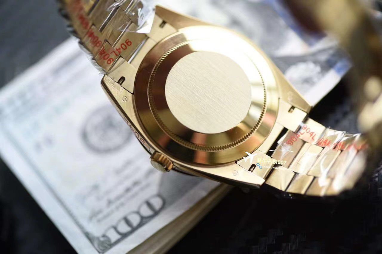 【 Video analysis 】GM Factory 黑冰糖 Adding weight 版 Rolex  Day-Date 型m228238-0004一比一复刻高仿手表 / R806