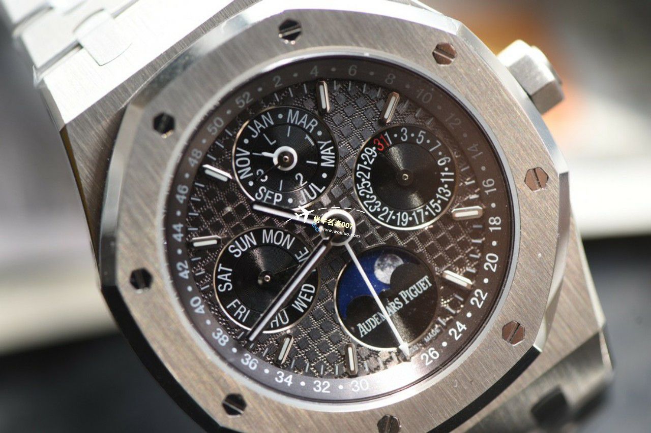 【 Video analysis 】BBR Factory Audemars Piguet 皇家橡树万年历一比一高仿 top 复刻手表26574ST.OO.1220ST.03，26574PT.OO.1220PT.01，26574OR.OO.1220OR.03等 wrist watch  / AP269