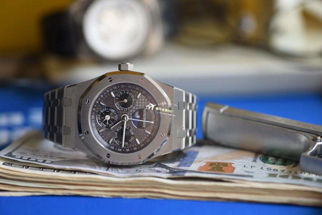 【 Video analysis 】BBR Factory Audemars Piguet 皇家橡树万年历一比一高仿 top 复刻手表26574ST.OO.1220ST.03，26574PT.OO.1220PT.01，26574OR.OO.1220OR.03等 wrist watch  / AP269