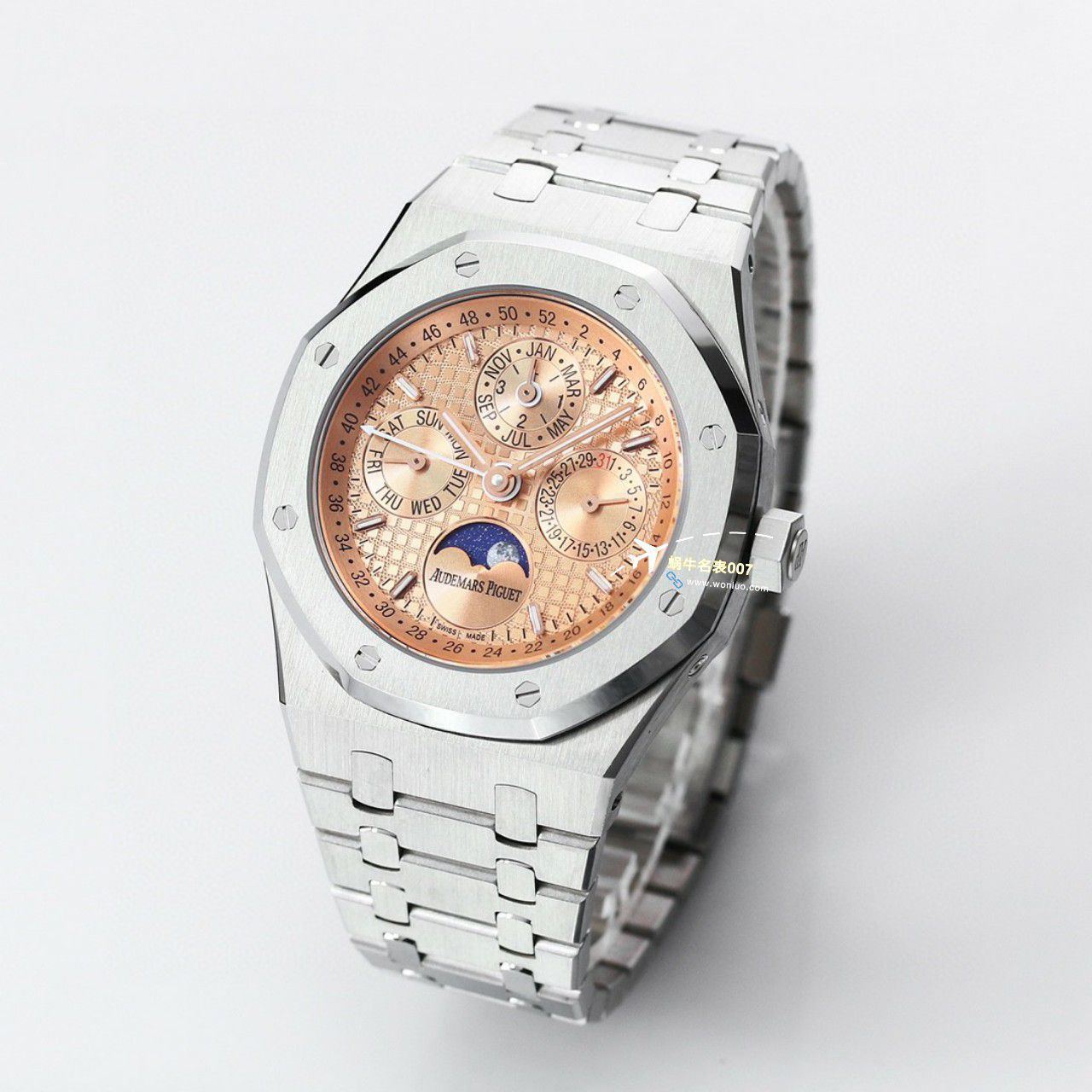 【 Video analysis 】BBR Factory Audemars Piguet 皇家橡树万年历一比一高仿 top 复刻手表26574ST.OO.1220ST.03，26574PT.OO.1220PT.01，26574OR.OO.1220OR.03等 wrist watch  / AP269
