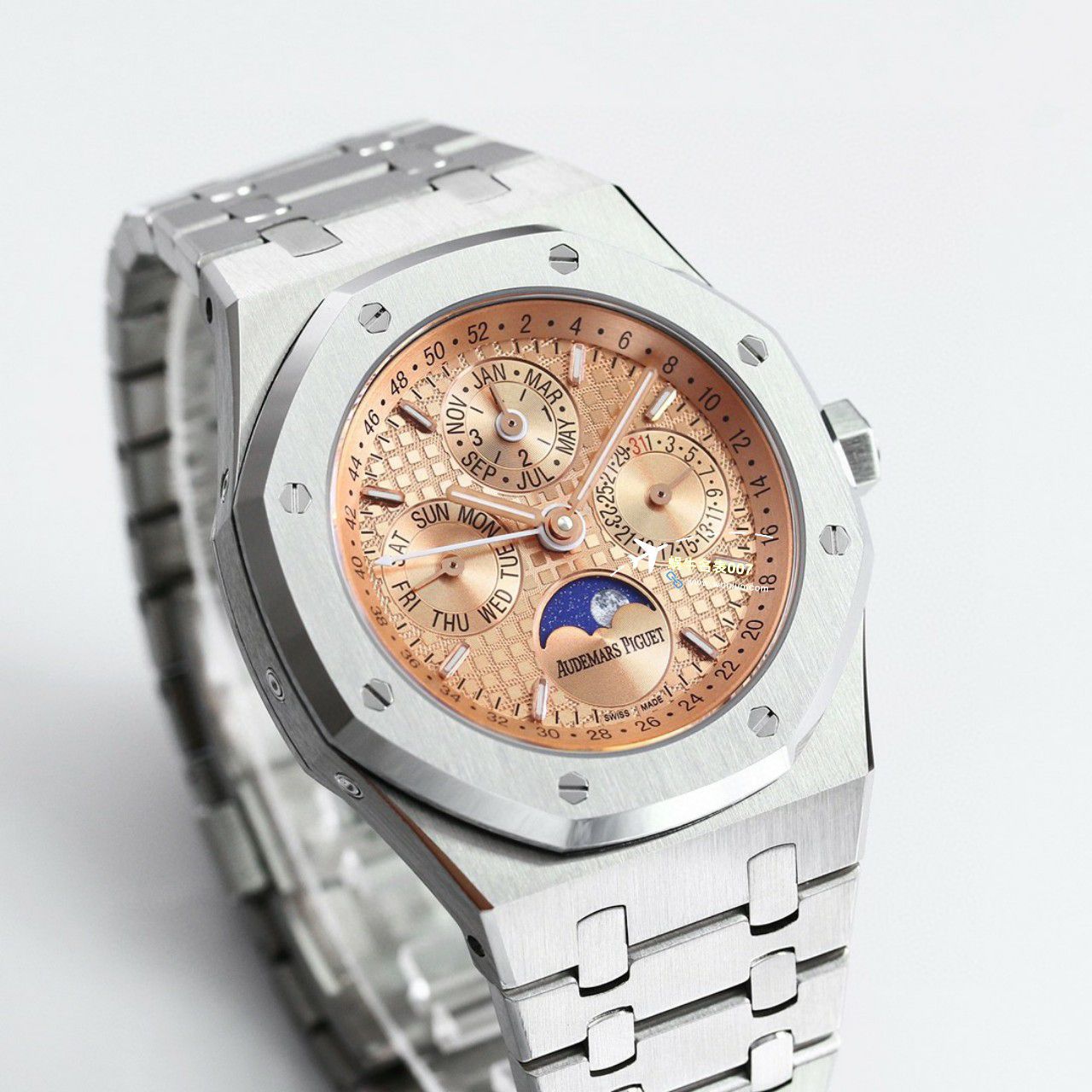 【 Video analysis 】BBR Factory Audemars Piguet 皇家橡树万年历一比一高仿 top 复刻手表26574ST.OO.1220ST.03，26574PT.OO.1220PT.01，26574OR.OO.1220OR.03等 wrist watch  / AP269