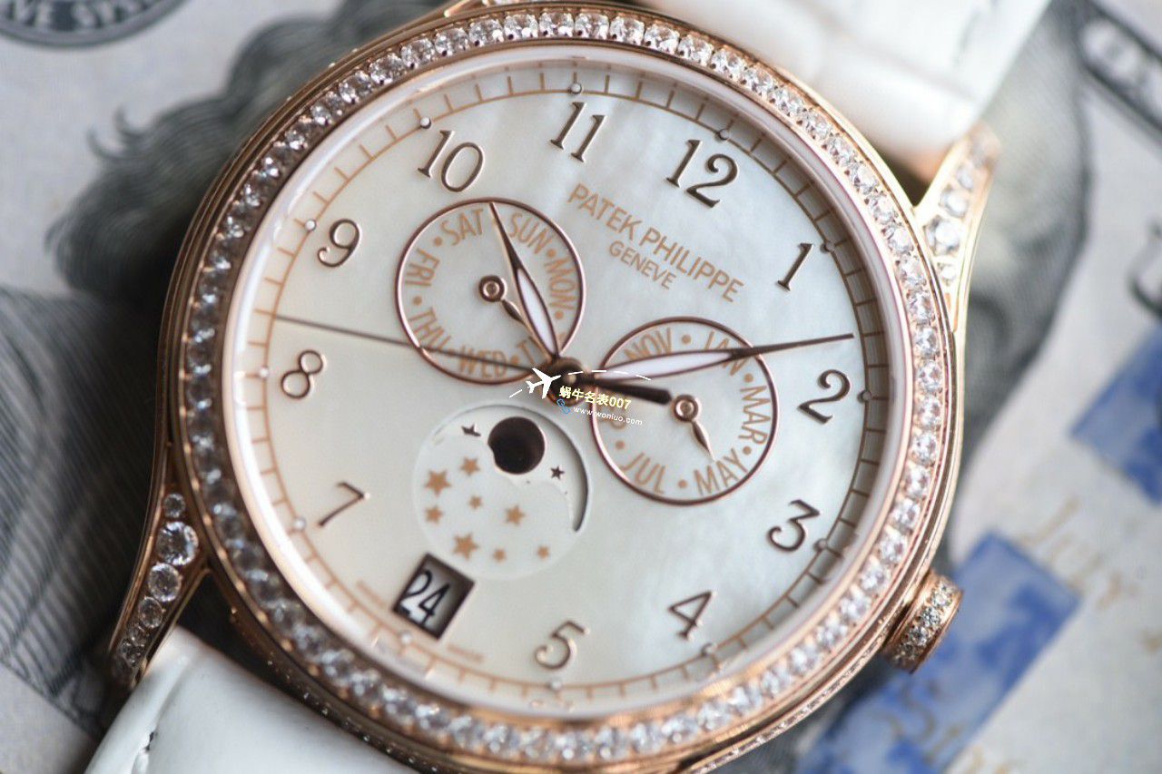 【 Video analysis 】 PATEK PHILIPPE 一比一 top 复刻高仿女士手表复杂功能时计4947R-001，4947G-010，4947G-001 wrist watch  / BD387