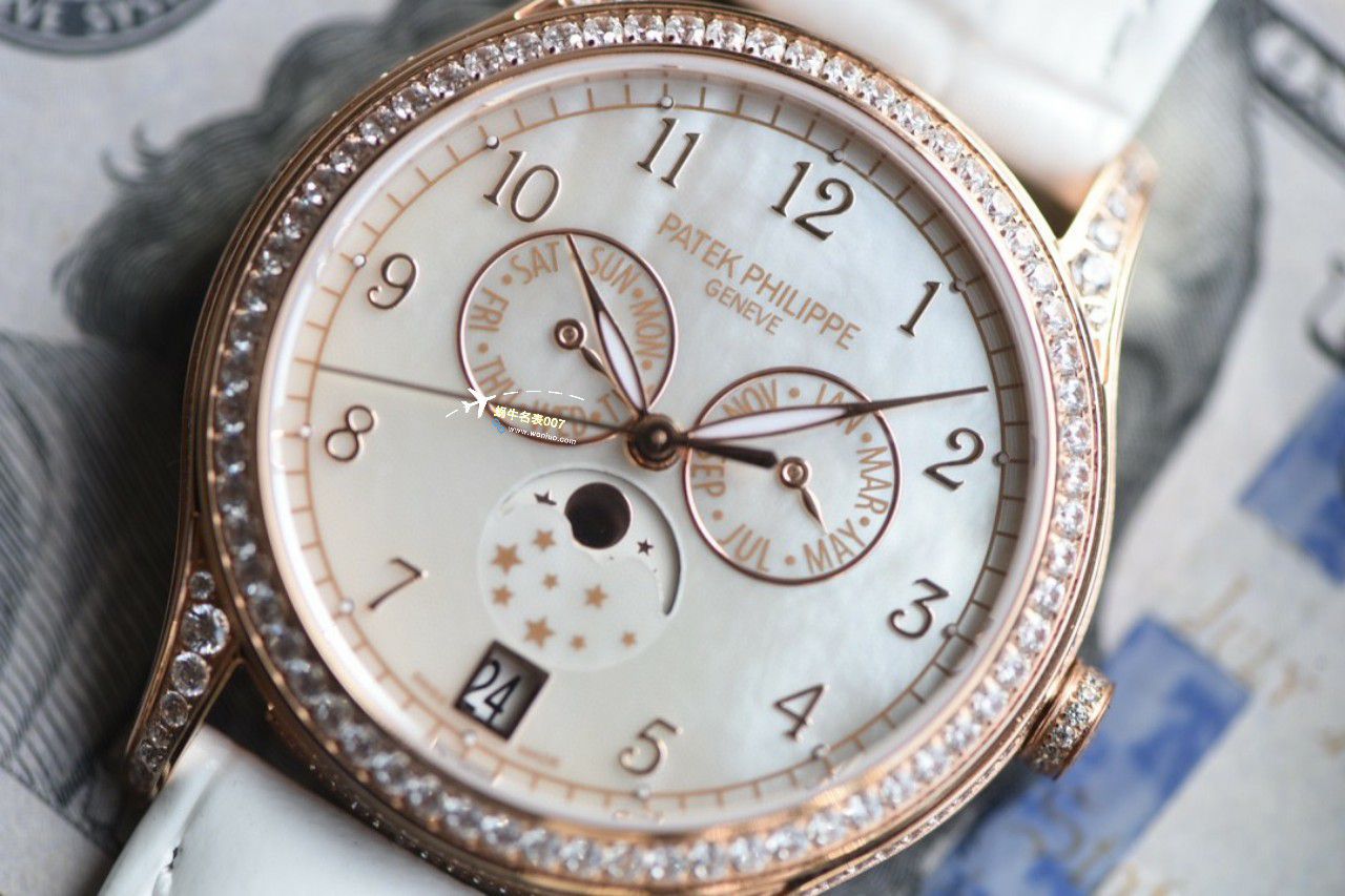 【 Video analysis 】 PATEK PHILIPPE 一比一 top 复刻高仿女士手表复杂功能时计4947R-001，4947G-010，4947G-001 wrist watch  / BD387