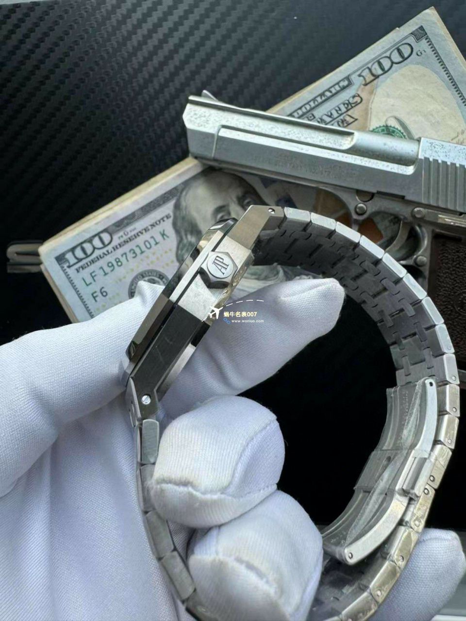 【 Video analysis 】APS Factory Audemars Piguet 皇家橡树50周年纪念15510ST.OO.1320ST.09，15510ST.OO.1320ST.08一比一复刻高仿手表 / AP270