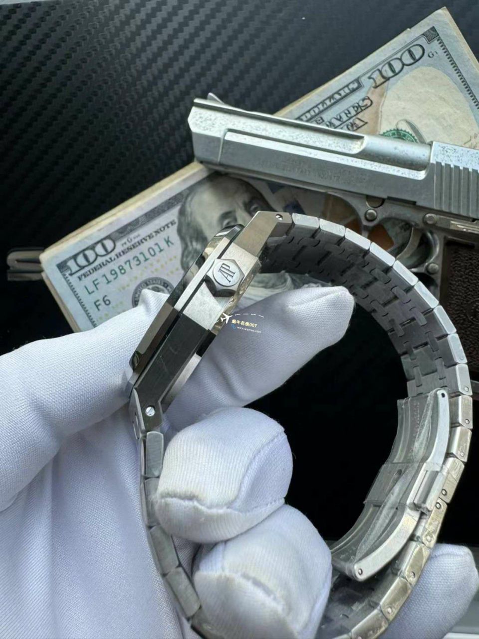 【 Video analysis 】APS Factory Audemars Piguet 皇家橡树50周年纪念15510ST.OO.1320ST.09，15510ST.OO.1320ST.08一比一复刻高仿手表 / AP270