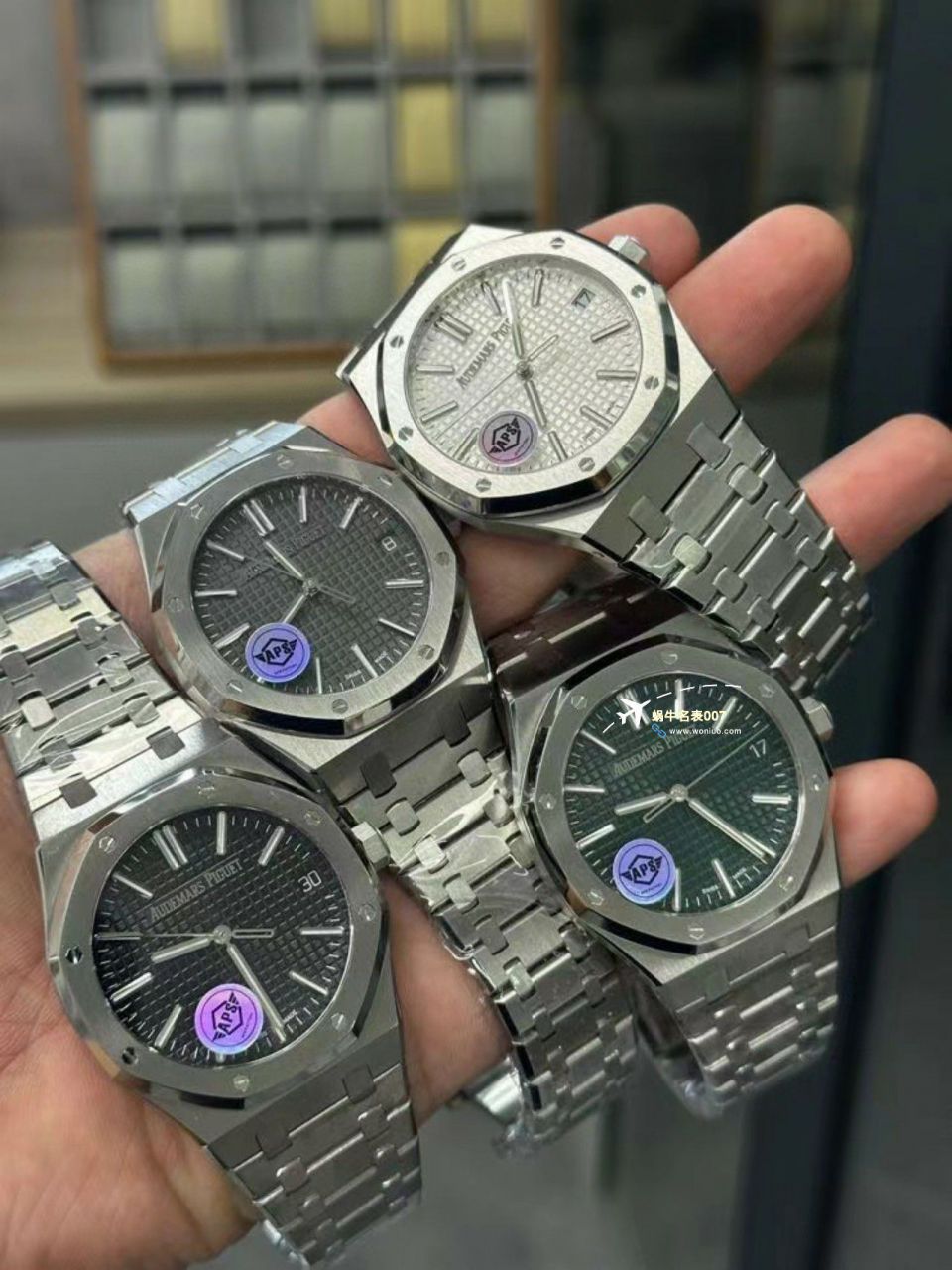 APSAudemars Piguet 复刻高仿皇家橡树15510AP50周年特别版15510ST.OO.1320ST.09，15510OR.OO.D002CR.02，15510ST.OO.1320ST.06 / AP260