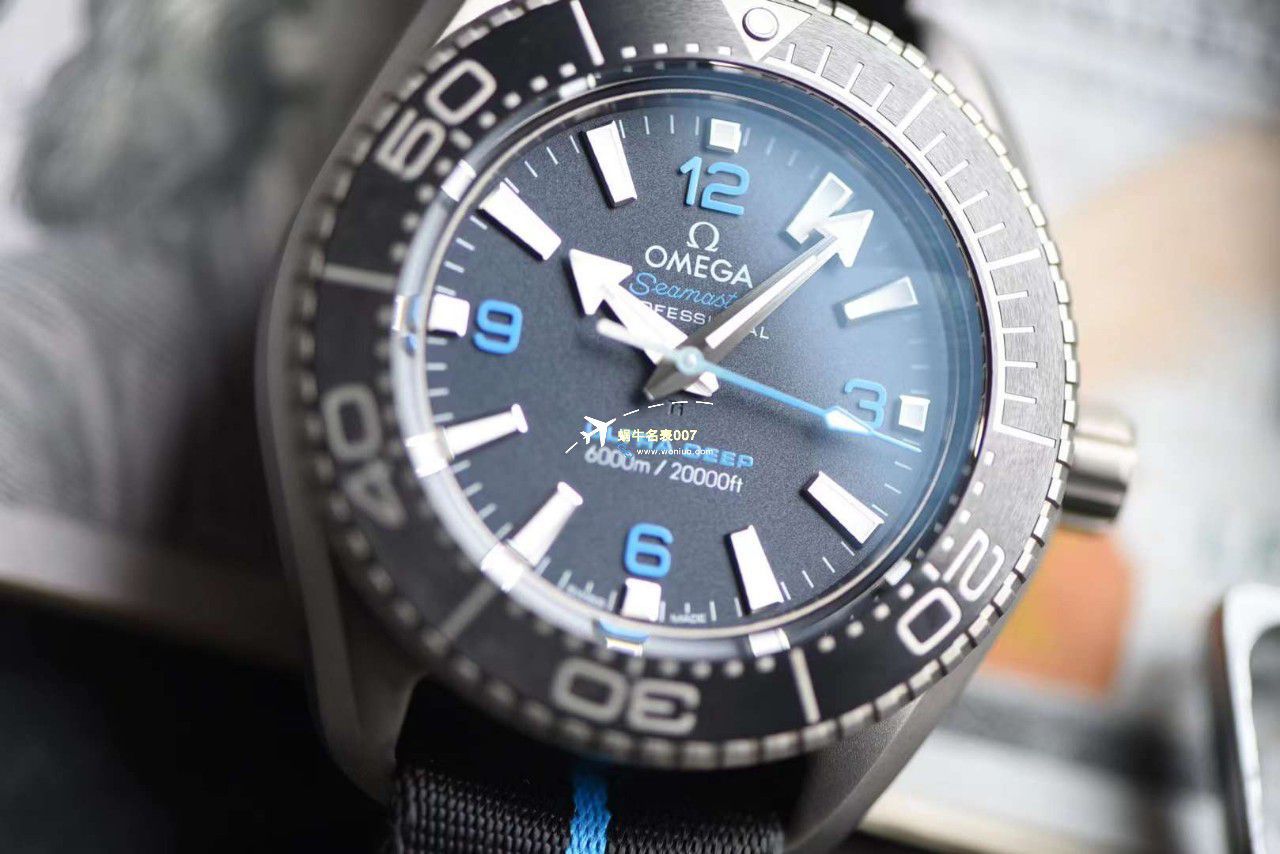 【 Video analysis 】VS Factory 复刻高仿全钛OMEGA Seamaster 6000米海王215.92.46.21.01.001 wrist watch  / M787