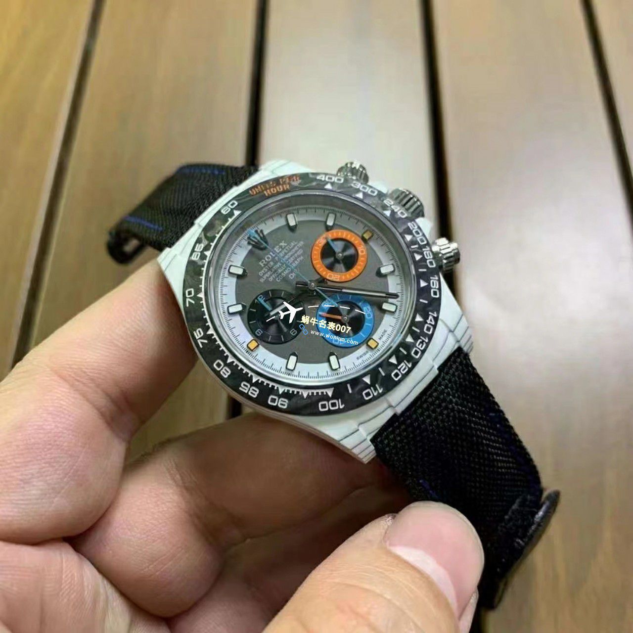 【 Video analysis 】一比一 top 复刻高仿手表Diw顶配 carbon fiber  Ditongna  / R808
