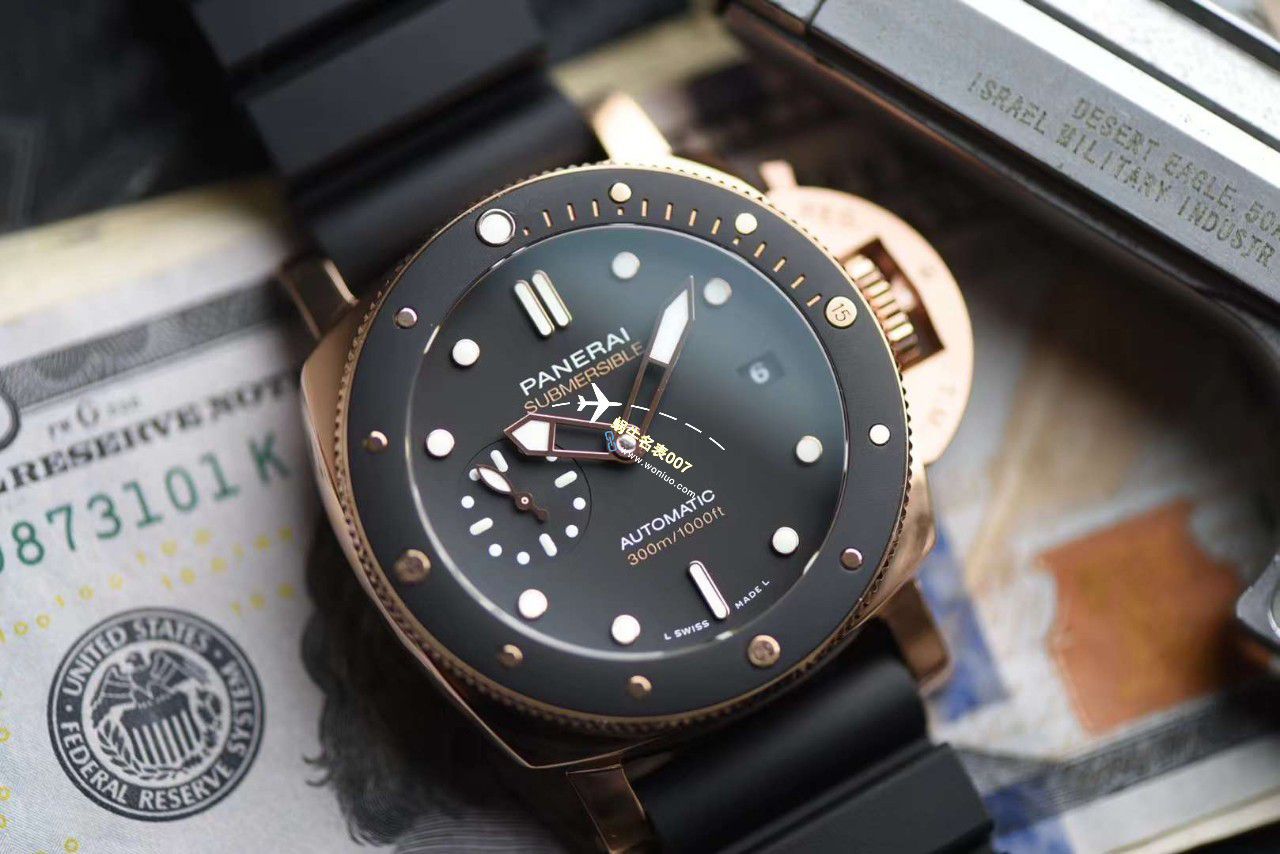【 Video analysis 】VS Factory Panerai 潜行系列Goldtech™pam2164 top 高仿复刻手表 / vspam2164