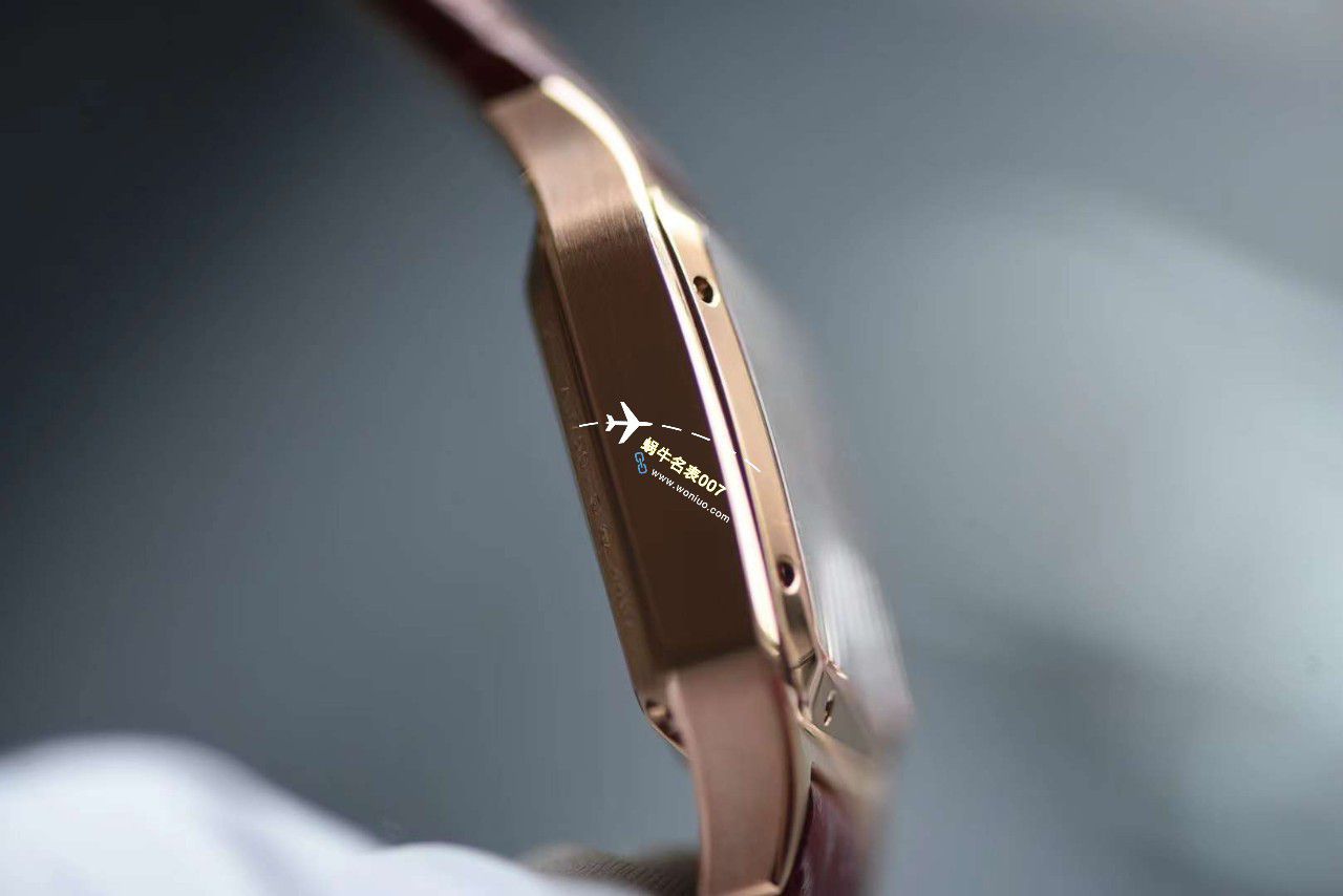 【 Video analysis 】TW Cartier  女装 Santos 镂空系列高仿WHSA0032，WHSA0030石英 wrist watch  / K338