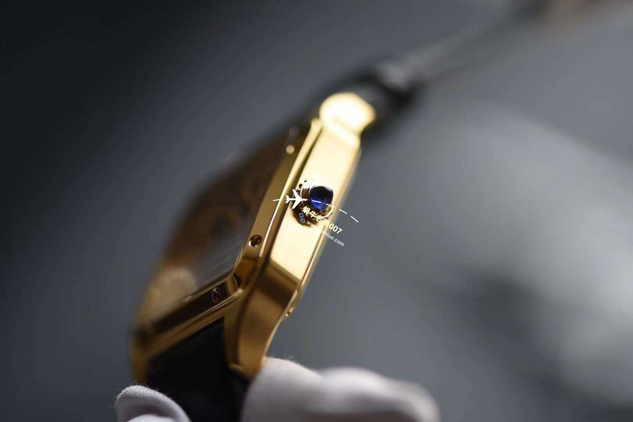 【 Video analysis 】TW Cartier  女装 Santos 镂空系列高仿WHSA0032，WHSA0030石英 wrist watch  / K338