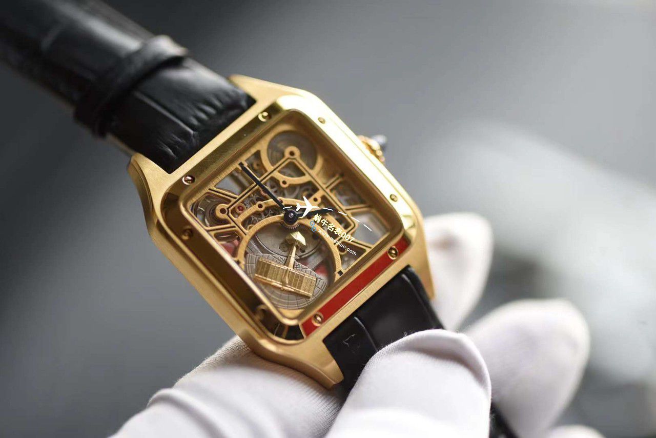 【 Video analysis 】TW Cartier  女装 Santos 镂空系列高仿WHSA0032，WHSA0030石英 wrist watch  / K338