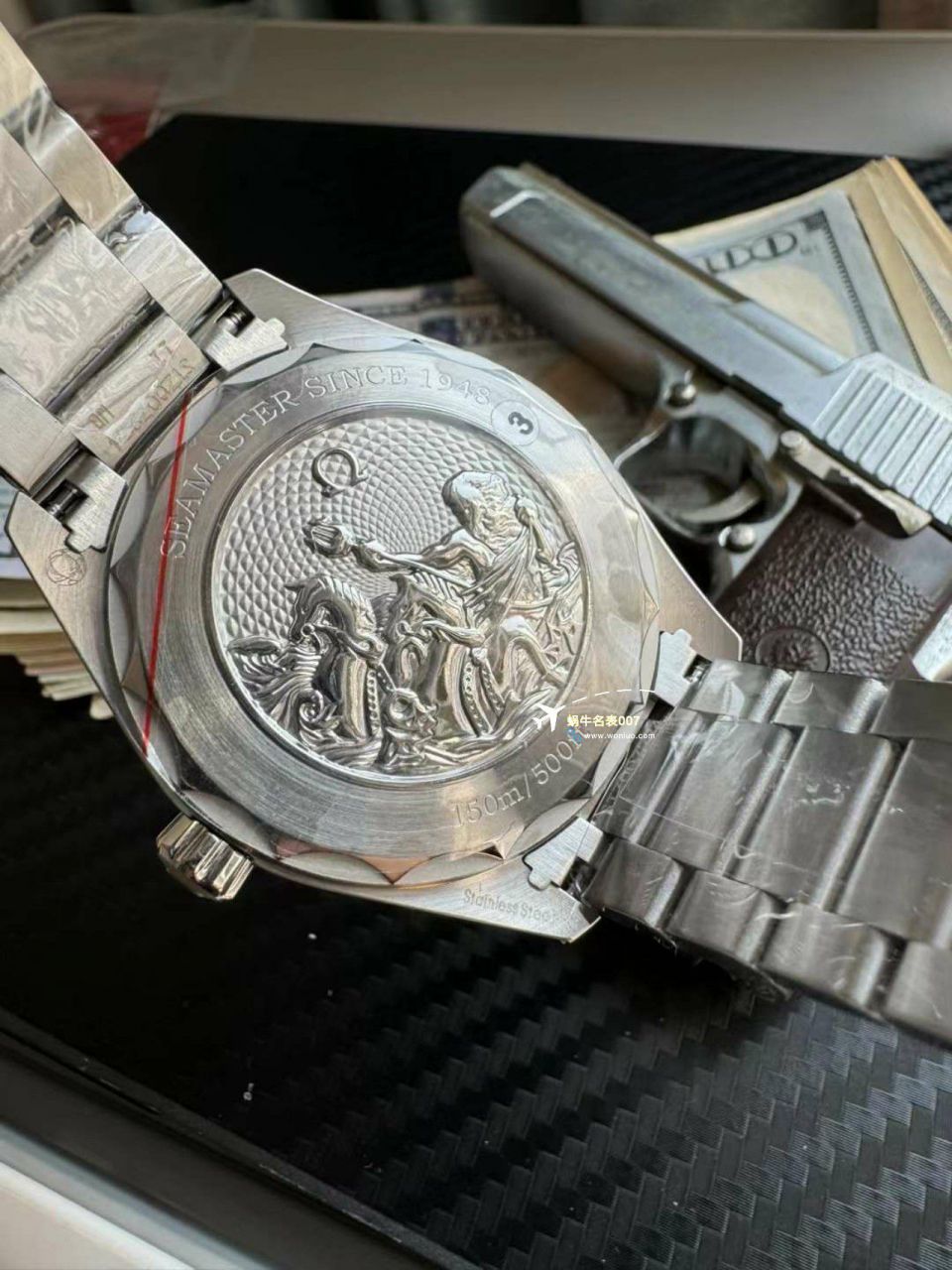【 Video analysis 】VS Factory OMEGA世界时summer blue  Seamaster 高仿冰蓝纪念特别版220.10.43.22.03.002 wrist watch  / M792
