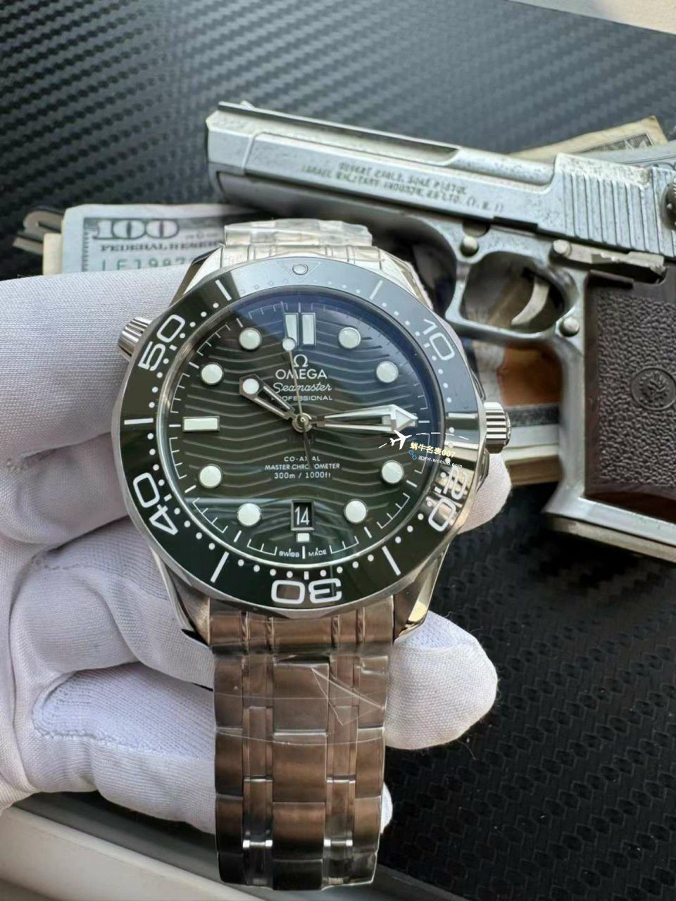 【 Video analysis 】VS Factory OMEGA Seamaster 300 top 复刻手表绿面210.30.42.20.10.001，210.32.42.20.10.001 wrist watch  / M796