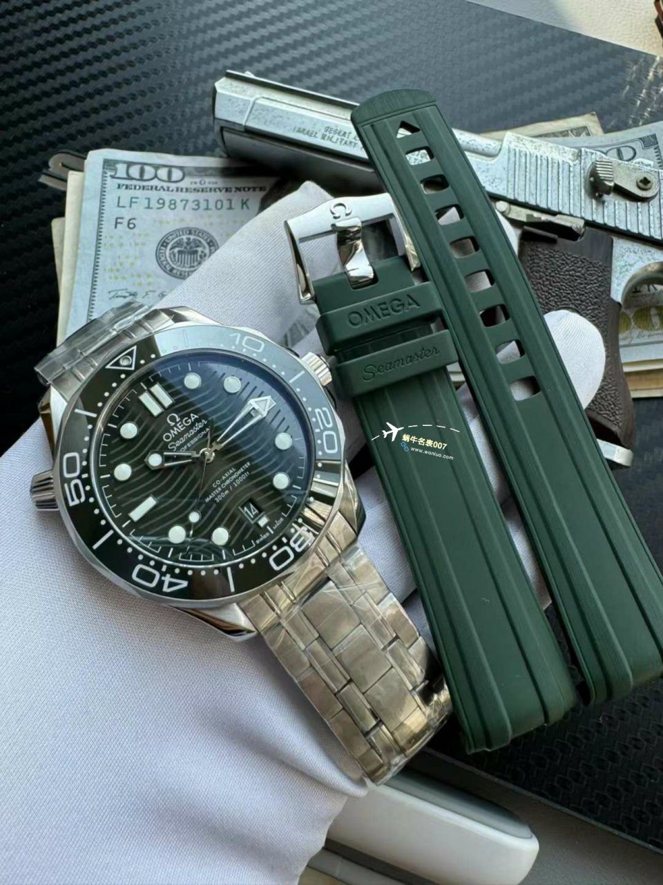 【 Video analysis 】VS Factory OMEGA Seamaster 300 top 复刻手表绿面210.30.42.20.10.001，210.32.42.20.10.001 wrist watch  / M796