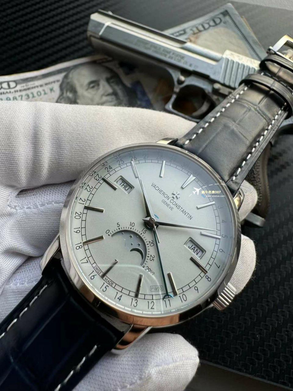 【 Video analysis 】Vacheron Constantin  传袭系列高仿手表4010T/000G-B740，4010T/000R-B344 wrist watch  / JS260