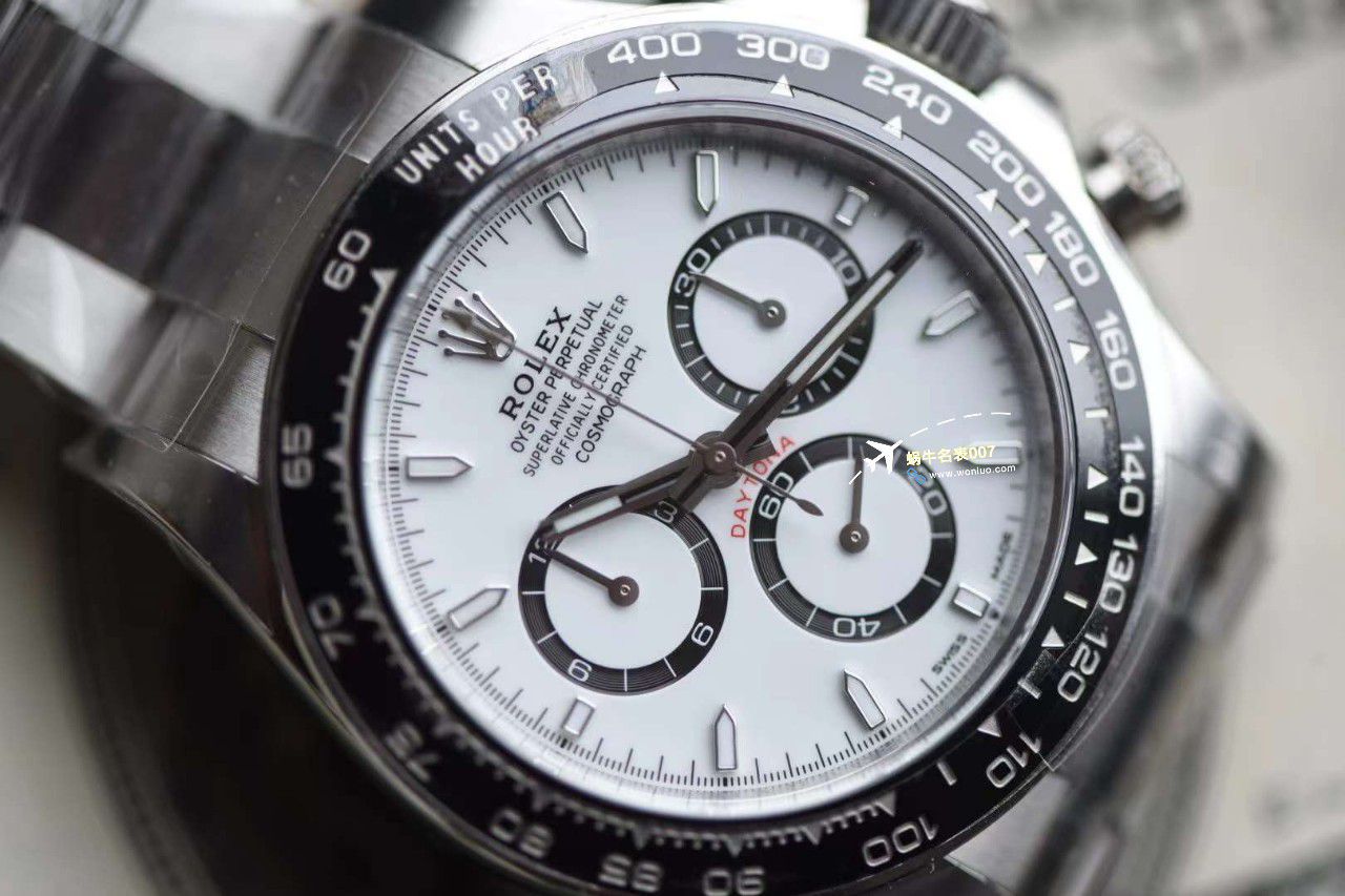 clean Factory c Factory 超A高仿复刻手表 Rolex  Cosmograph Daytona  Ditongna 新款4131 Movement 熊猫迪水泥灰m126500LN-0001，m126519ln-0006 wrist watch  / R810