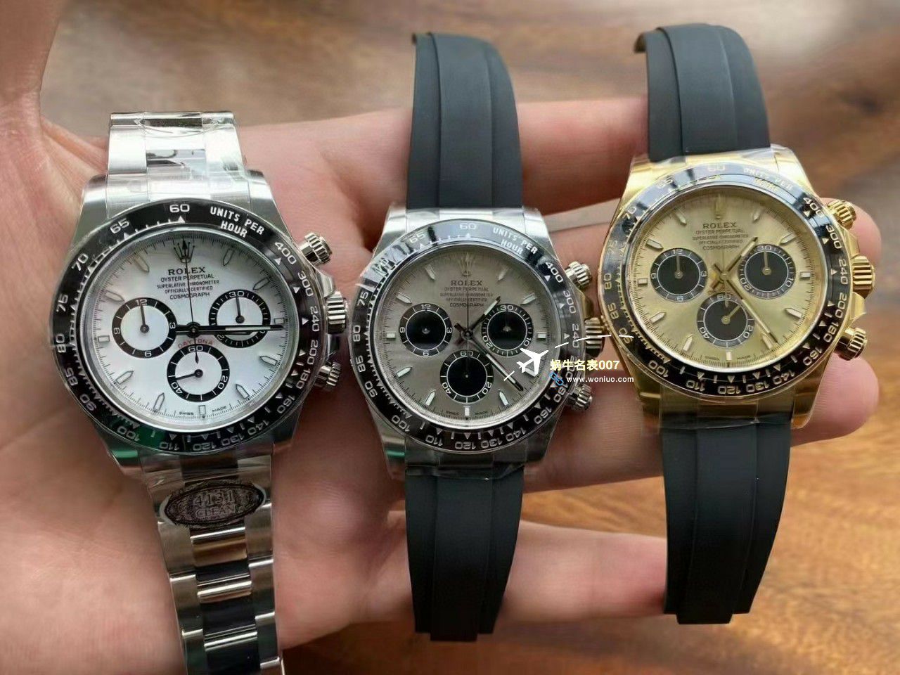 clean Factory c Factory 超A高仿复刻手表 Rolex  Cosmograph Daytona  Ditongna 新款4131 Movement 熊猫迪水泥灰m126500LN-0001，m126519ln-0006 wrist watch  / R810