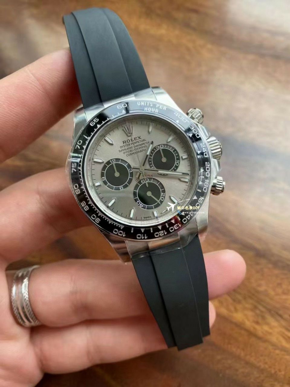 clean Factory c Factory 超A高仿复刻手表 Rolex  Cosmograph Daytona  Ditongna 新款4131 Movement 熊猫迪水泥灰m126500LN-0001，m126519ln-0006 wrist watch  / R810