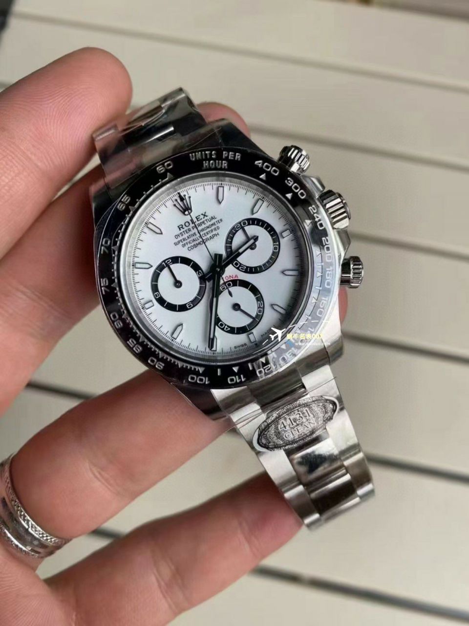 clean Factory c Factory 超A高仿复刻手表 Rolex  Cosmograph Daytona  Ditongna 新款4131 Movement 熊猫迪水泥灰m126500LN-0001，m126519ln-0006 wrist watch  / R810