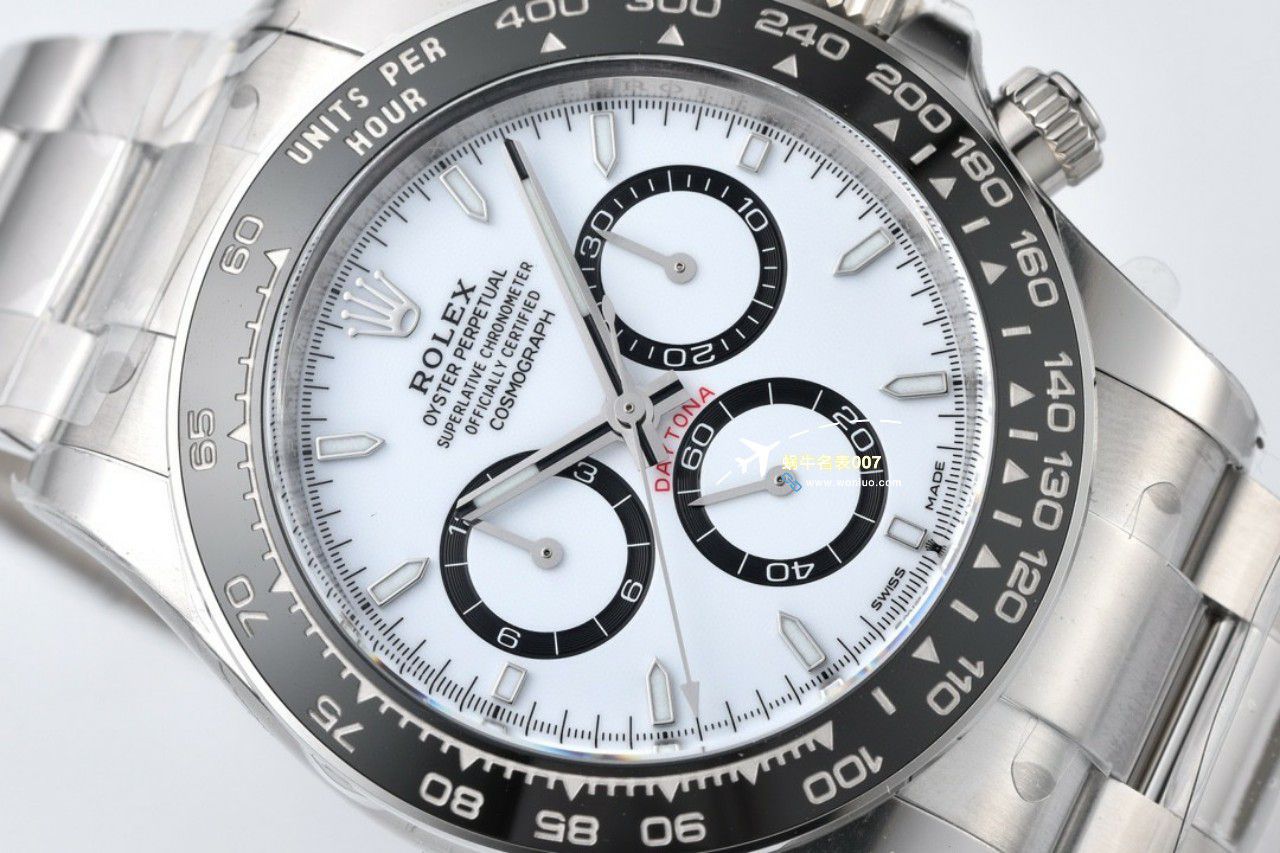 clean Factory c Factory 超A高仿复刻手表 Rolex  Cosmograph Daytona  Ditongna 新款4131 Movement 熊猫迪水泥灰m126500LN-0001，m126519ln-0006 wrist watch  / R810